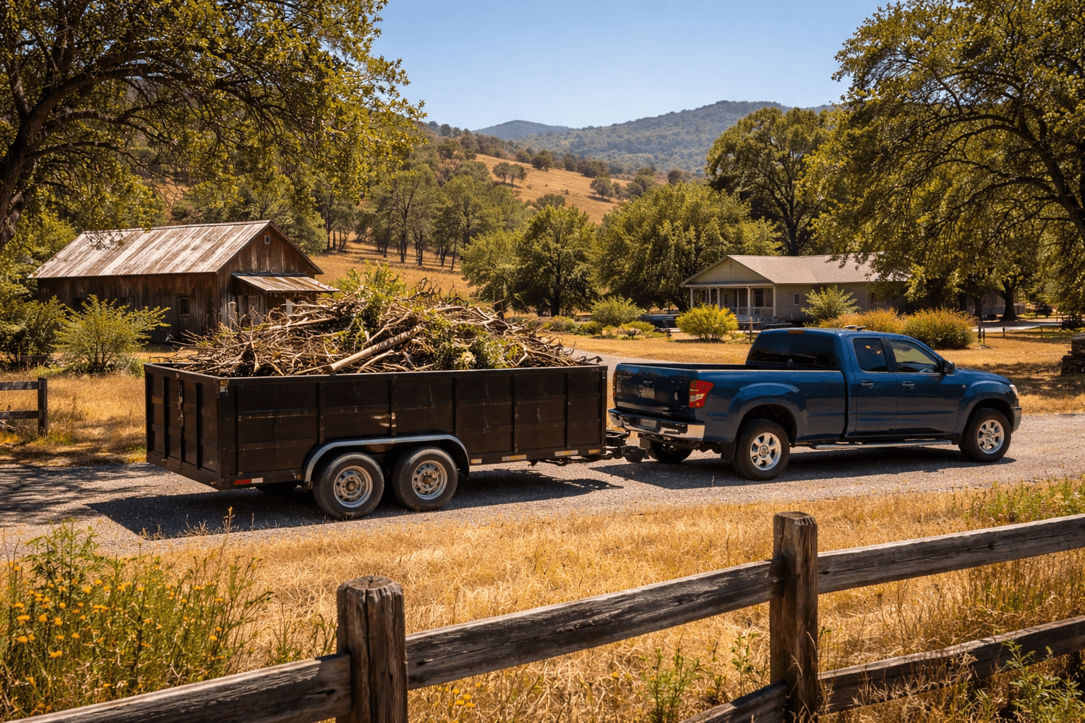 Junk removal and demolition in Shasta County, CA by Beckett Siteworx