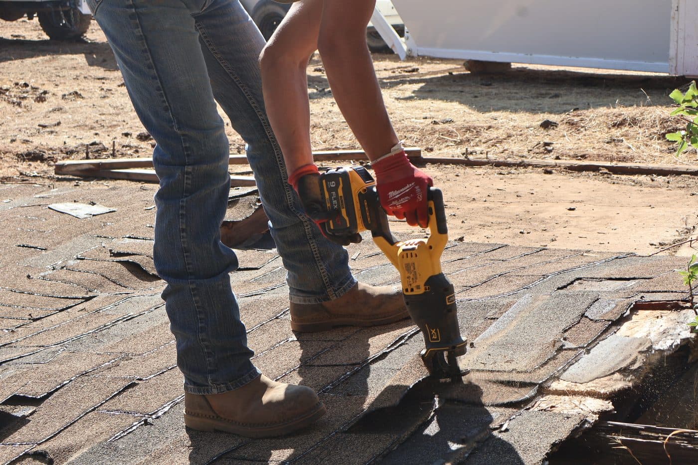 Junk removal and demolition in Whitmore, CA by Beckett Siteworx