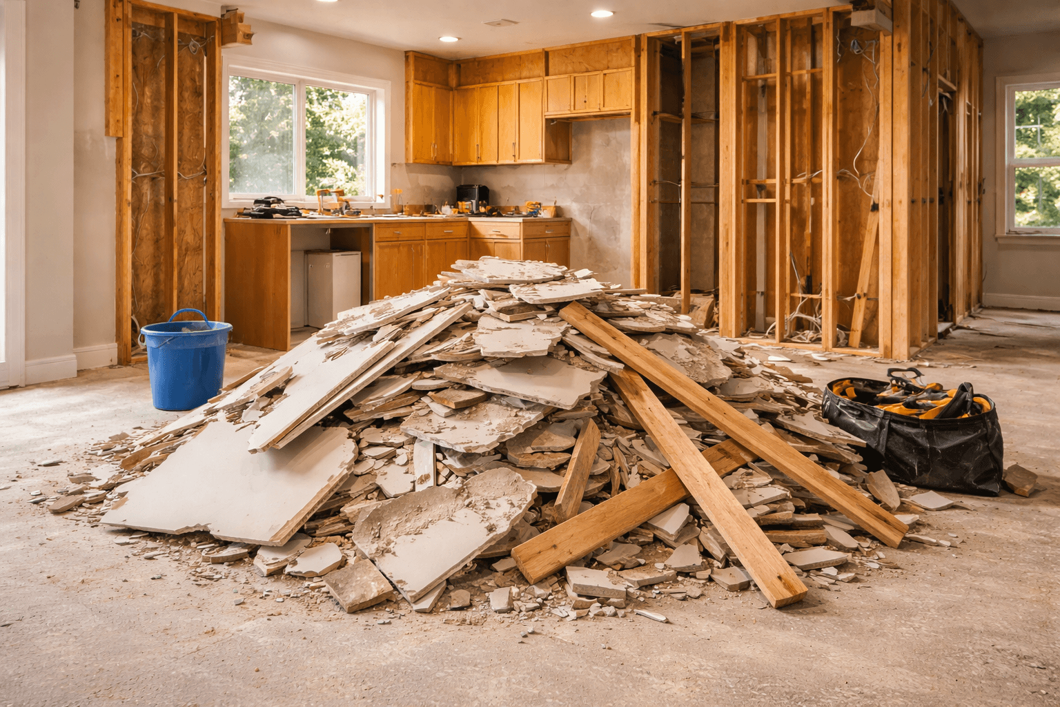 Construction Debris Removal by Beckett Siteworx