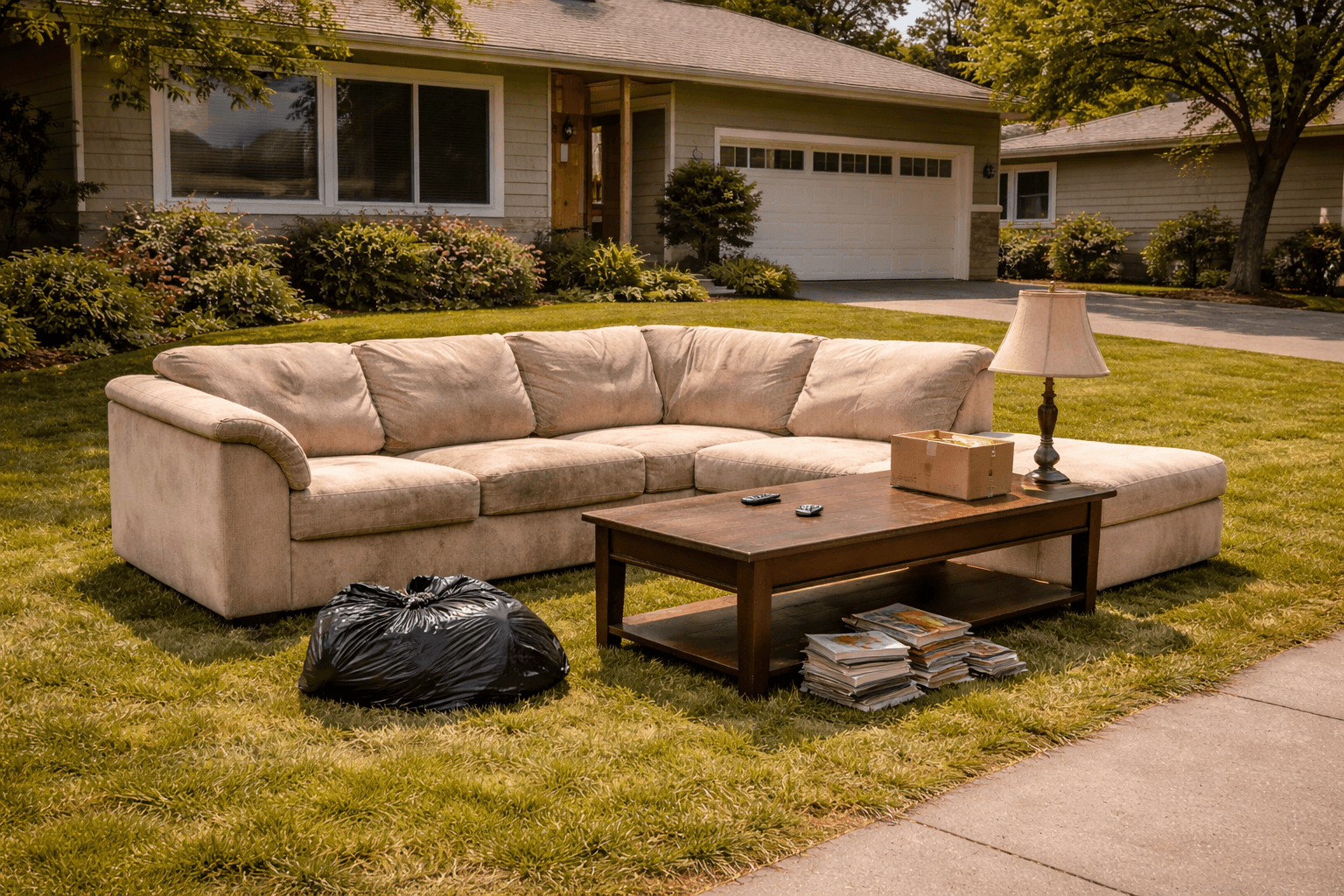 Furniture Removal services by Beckett Siteworx