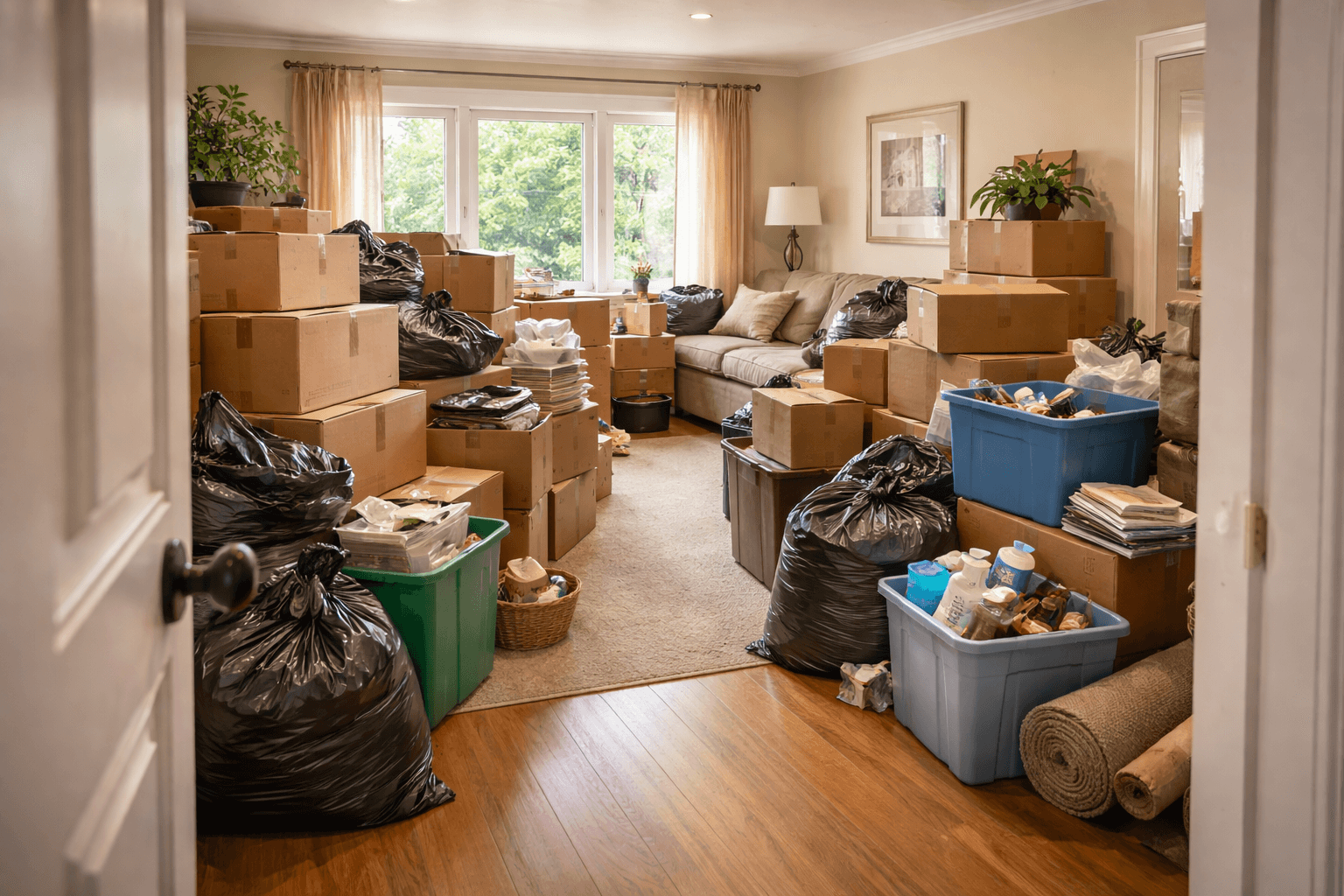 Hoarder Cleanout in Anderson CA