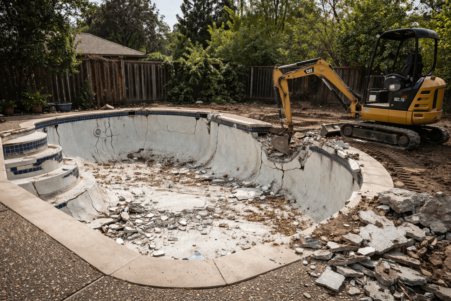 Anderson Pool Removal