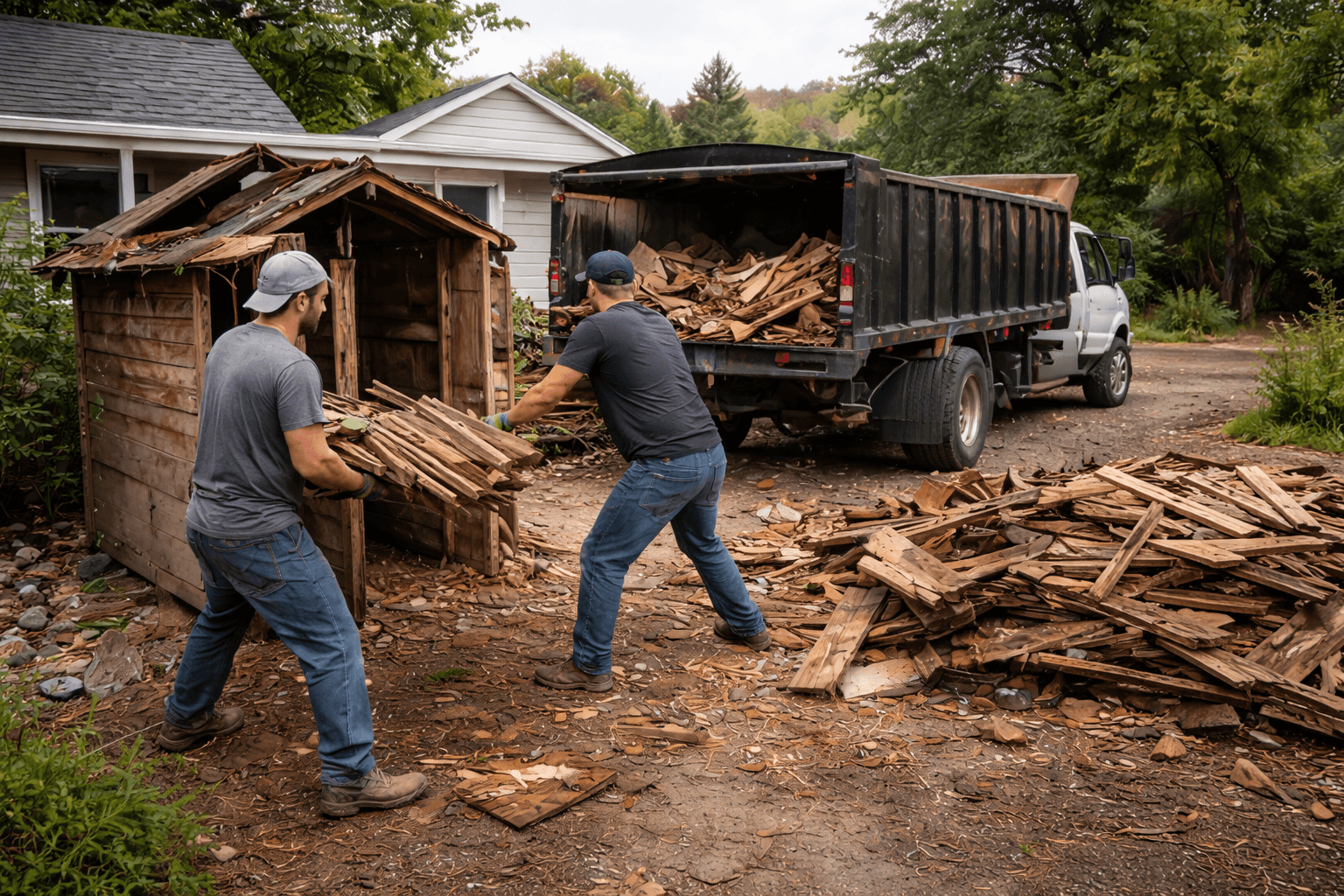 Demolition services by Beckett Siteworx