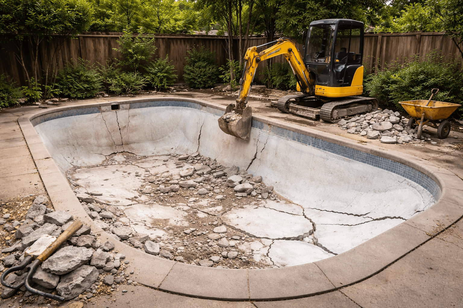 Pool Removal | Beckett Siteworx