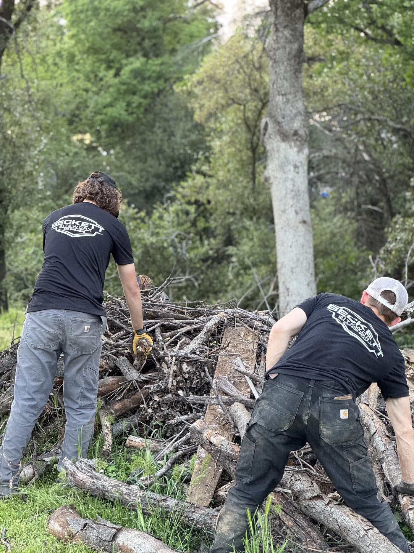 Yard Waste Collection | Beckett Siteworx