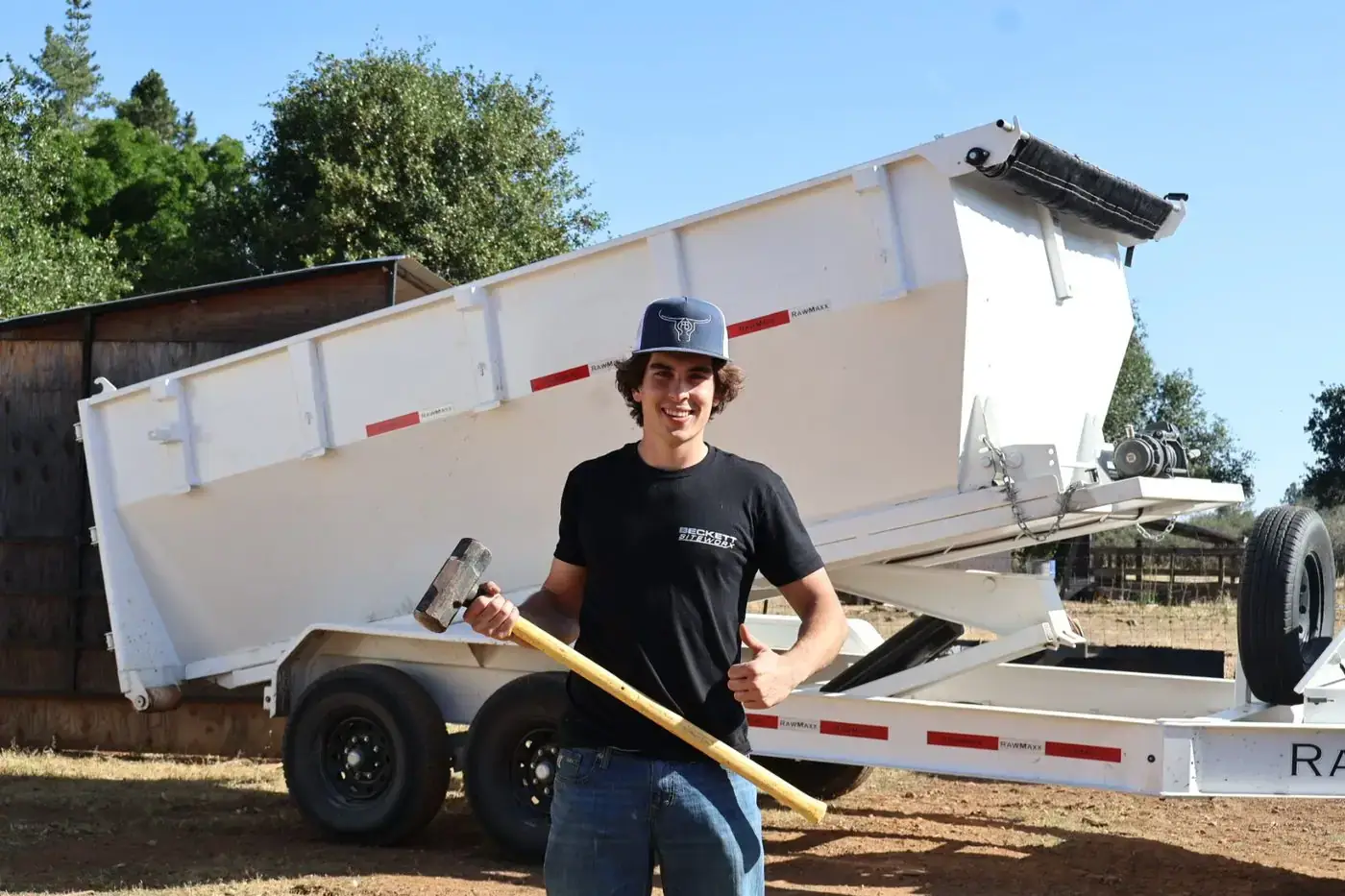 Junk removal and demolition in Gerber, CA by Beckett Siteworx